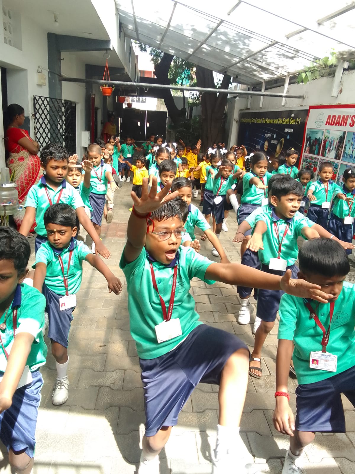 Students in classroom